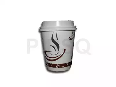 Paper Cup With Lid | Double Coated | 250 ML 