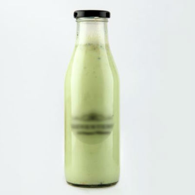 Milkshake Bottle with Logo | 500 ML Image