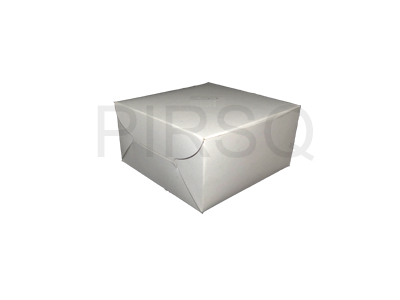 Paper Box With Logo | W - 5" X L - 5" X H - 3" Image