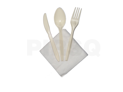 Cutlery Set | Knife | Spoon | Fork | Napkin Image