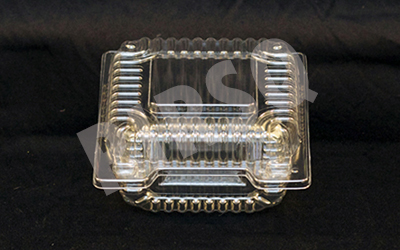Transparent Sweet Box with lid | Square | 50 Grams Image