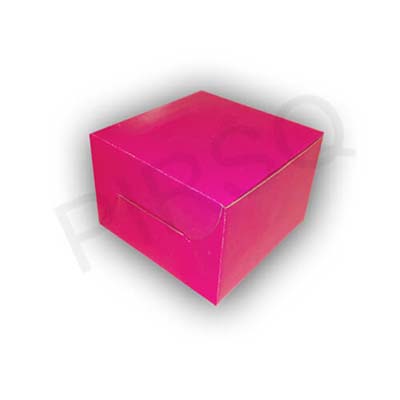 Customized Cake Box | 1 KG | W-8" X L-8" X H-5.5" Image
