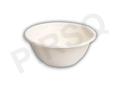 Round Bagasse Bowl | 300 ML Image