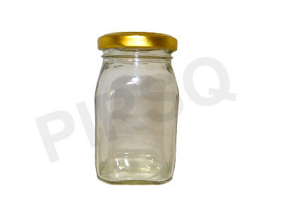 Honey Glass Jar With Lid | 250 Gram Image