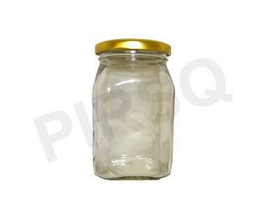Honey Glass Jar With Lid | 500 Gram Image