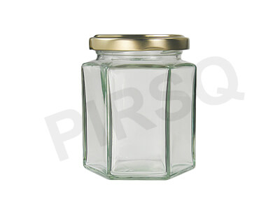 Glass Jar With Cap | 250 Gram Image