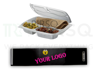 3 Compartment Meal Tray | Sleeve Image