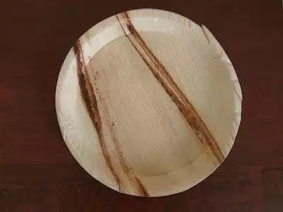 Areca Leaf Round Plate | 12 Inch