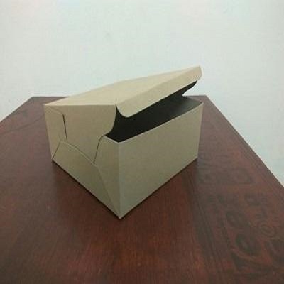 Paper Box Brown Color | 2.5" X 2.5" X 1" Image