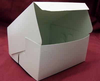 Paper Box White  Color | 2.5" X 2.5" X 1" Image