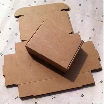 Paper Box Brown Color | 4" X 4" X 3"