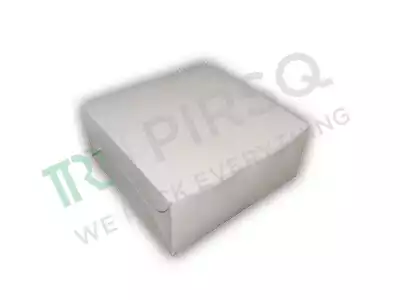Plain White Samosa Packaging Box | 5" X 3.5" X 2.5"