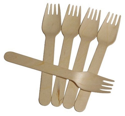 Wooden Fork | Small | 11 CM Image
