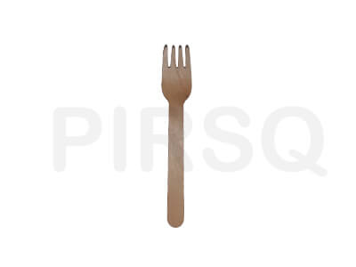 Wooden Fork | Medium | 14 CM Image