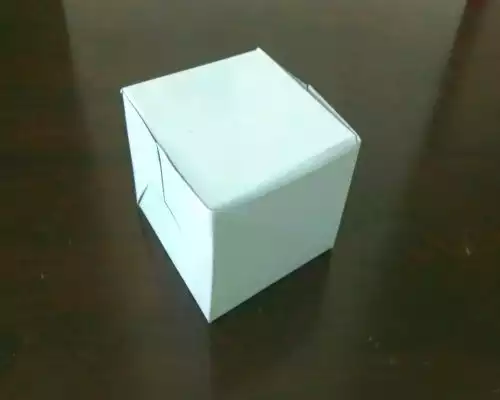 Burger Box | White Color | W-4" x L-4" x H-3"