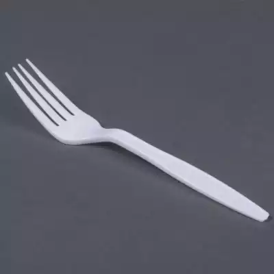 Plastic Fork | White Color