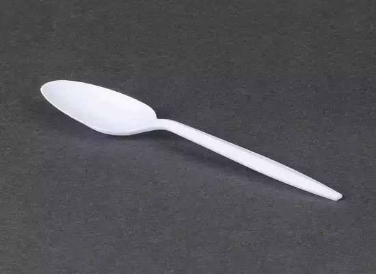 Plastic Spoon | White Color
