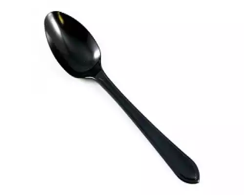 Plastic Spoon | Black Color