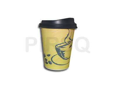 Paper Cup With Lid | 250 ML Image