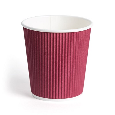 Rippled Paper Cup | 250 ML Image