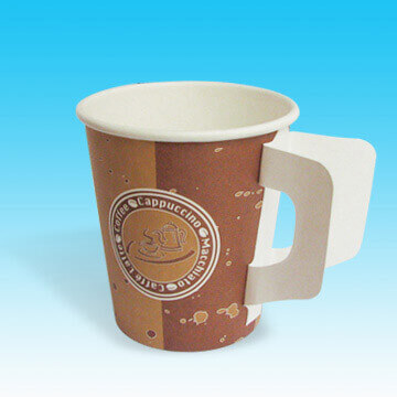 Paper Cup With Handle | 250 ML Image