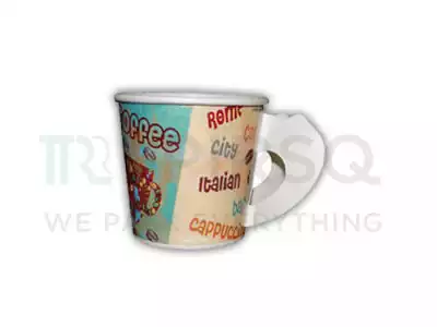 Paper Cup With Handle | 150 ML