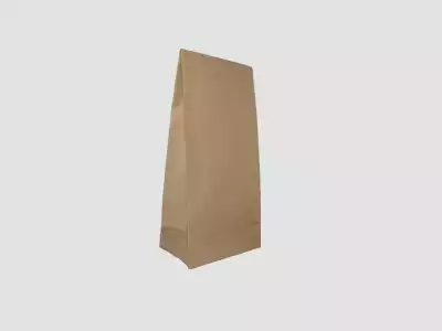 Recycle Paper Bag | Brown Color | H-12" x W-6" x B-3.5" 
