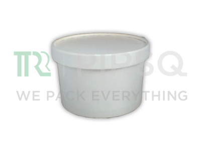 Paper Container with Paper Lid | 500 GRAM Image