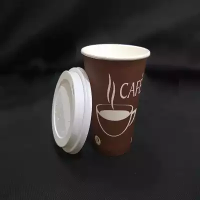 Customized Paper Cup with Lid | 350 ML