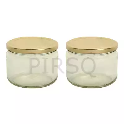 Glass Jar With Cap | 350 Gram