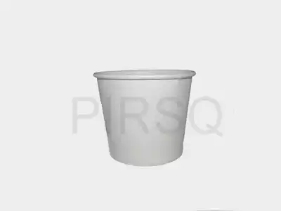Paper Container With Plastic Lid | 1 Litre