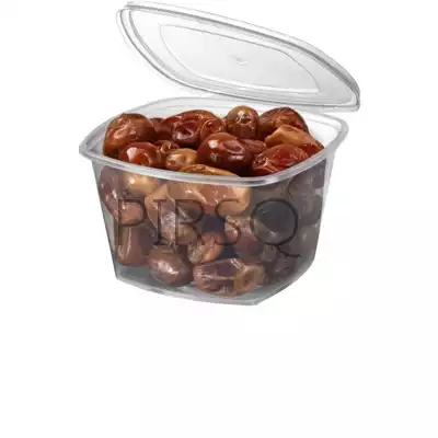 Square Tub With Lid | W/L | 500 ML