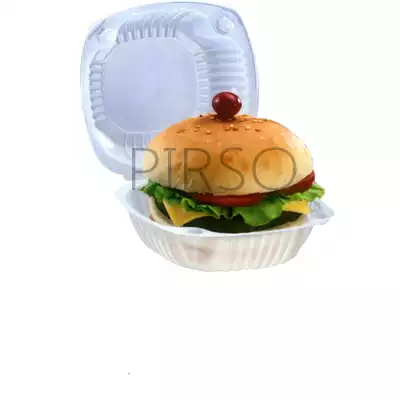 Plastic Burger Box | Regular
