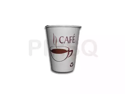 Customized Paper Cup With Lid | 350 ML