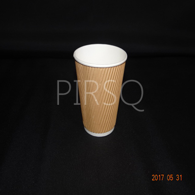 Rippled Paper Cup | 350 ML Image