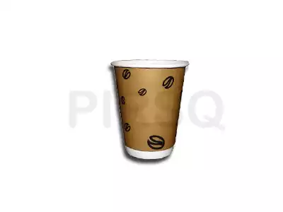 Customized Paper Cup With Lid | 350 ML
