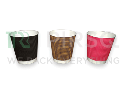 Ripple Paper Coffee Cup | 210 ML Image