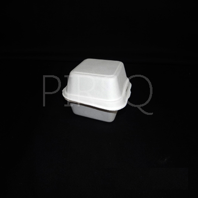 Bagasse Burger Box With Lid Image