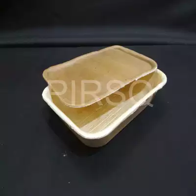 Areca Bowl With Lid | 1200 ML
