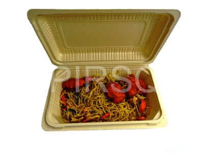 Biodegradable Food Container | Clamshell | 750 ML Image