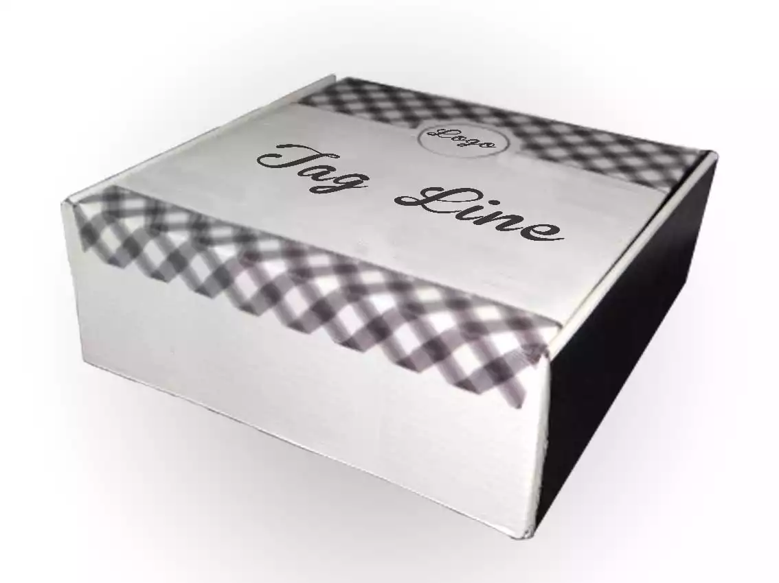 Cake Box | L-8" x W-8" x H-3" | 1 Kg