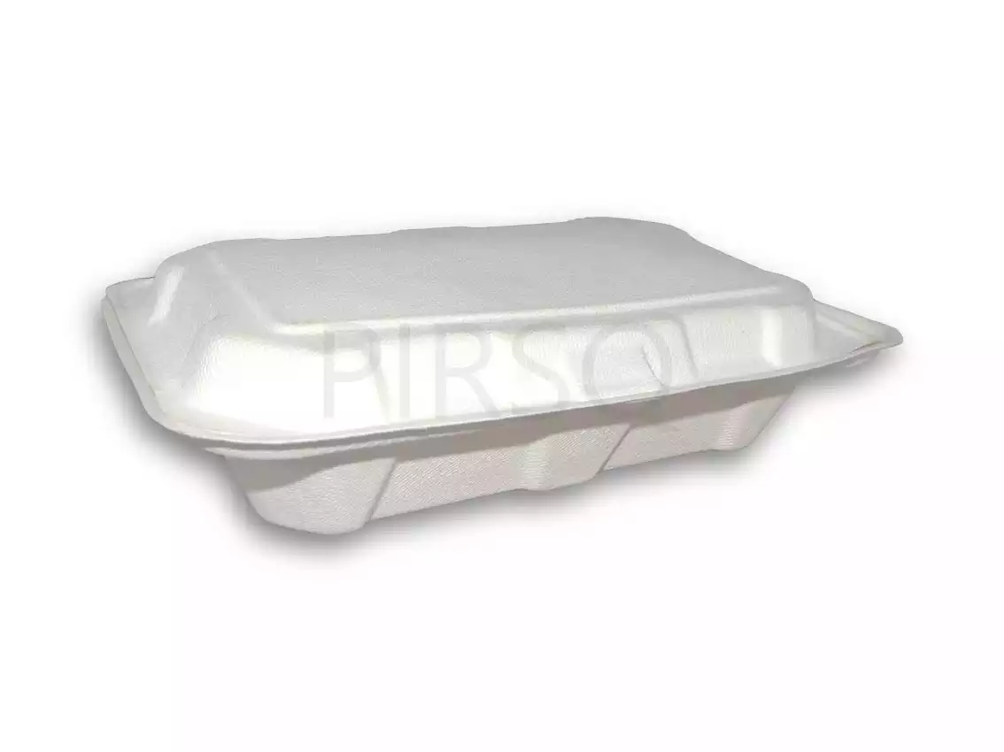Bagasse Bowl With Lid | 1000 ML