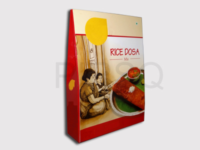 Dosa Batter Box | With Logo | H - 7.5" X L - 5.5" X G - 1.5" Image