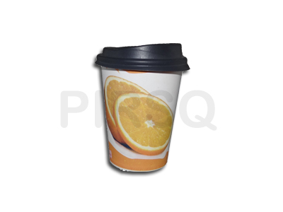Paper Cup With Lid | 250 ML Image