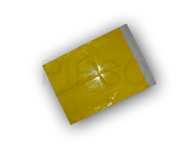 Yellow Courier Bag 5 Layered | With Pod Jacket | W-15" x H-19" Image