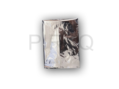 Silver Foil Food Packaging Pouch | W - 8" X H - 10" Image