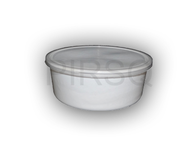 White Round Plastic Container | 750 ML Image