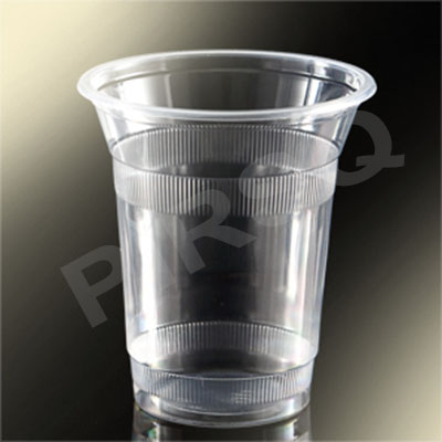 Plastic Glass With Lid | 300 ML Image