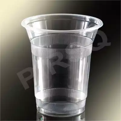 Plastic Glass With Lid | 300 ML