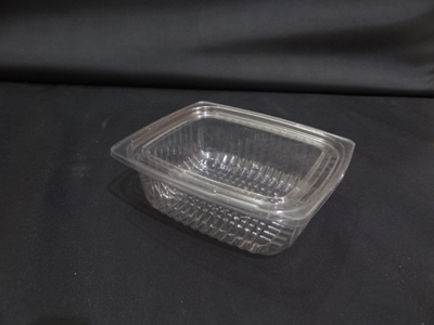 Transparent Biryani Container With Lid | Deli Tray Hips | 500 ML Image